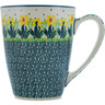 Polish Pottery Mug 22 oz Summer Meadow
