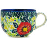 Polish Pottery Mug 23 oz Bloom Tales UNIKAT