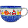 Polish Pottery Mug 23 oz Fresh Vegetable Garden