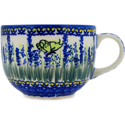 Polish Pottery Mug 23 oz Garden Whispers UNIKAT