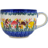 Polish Pottery Mug 23 oz Mushroom Love UNIKAT