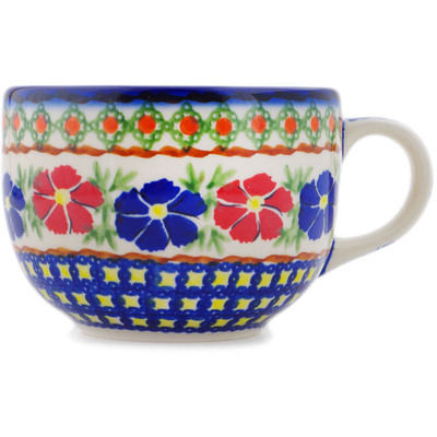 Polish Pottery Mug 23 oz Paradise Poppy