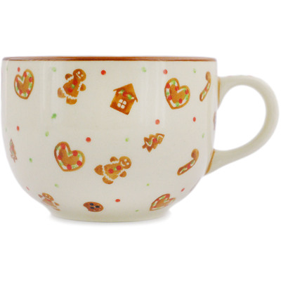 Polish Pottery Mug 23 oz UNIKAT