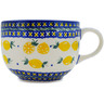 Polish Pottery Mug 23 oz When Life Gives You Lemons