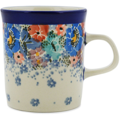 Polish Pottery Mug 5 oz Autumn Bunch UNIKAT