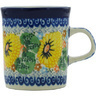 Polish Pottery Mug 5 oz Enchanted Spring UNIKAT