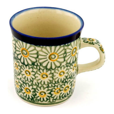 Polish Pottery Mug 5 oz Spring Fling