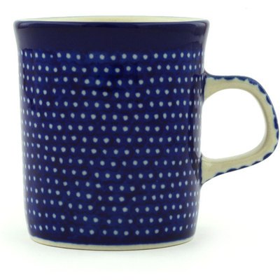 Polish Pottery Mug 5 oz Starry Night UNIKAT