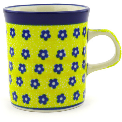 Polish Pottery Mug 5 oz Sunshine