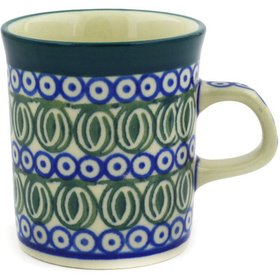 Polish Pottery Mug 5 oz Watermelon Patch