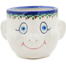 Polish Pottery Mug 7 oz Spring Flowers