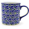 Polish Pottery Mug 8 oz Fields Of Glory