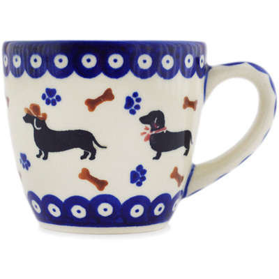 Polish Pottery Mug 8 oz