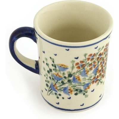 Polish Pottery Mug 8 oz