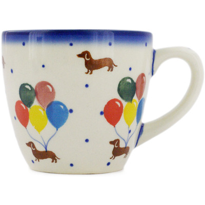 Polish Pottery Mug 8 oz