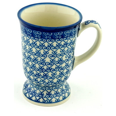 Polish Pottery Mug 8 oz