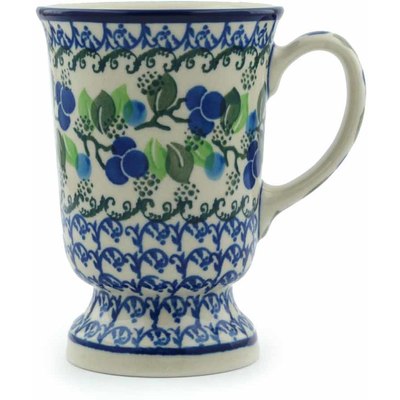 Polish Pottery Mug 8 oz Limeberry