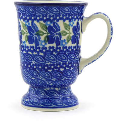 Polish Pottery Mug 8 oz Lovely Surprise