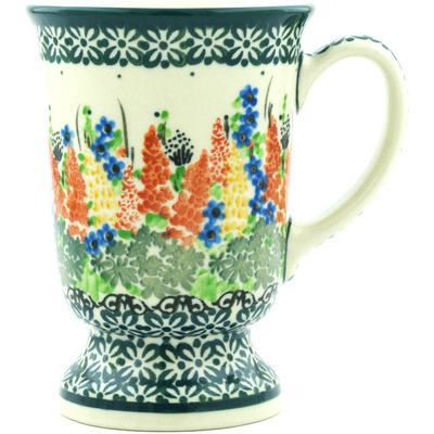 Polish Pottery Mug 8 oz Magnificent Concept UNIKAT