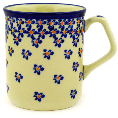 Polish Pottery Mug 8 oz Remember Me