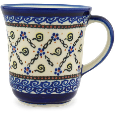 Polish Pottery Mug 9 oz Confetti