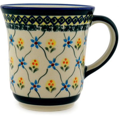 Polish Pottery Mug 9 oz Princess Royal