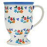 Polish Pottery Mug 9 oz Sweet Clusters UNIKAT