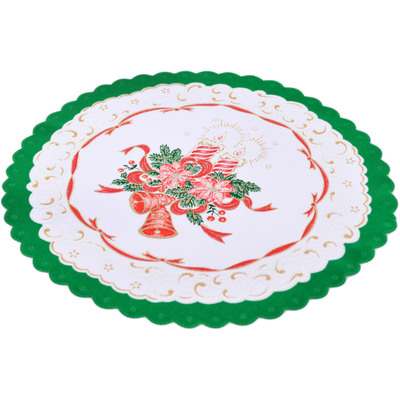 Textile Napkin 13&quot; Twinkling Holiday Radiance Green