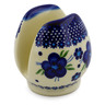 Polish Pottery Napkin Holder 3&quot; Bleu-belle Fleur