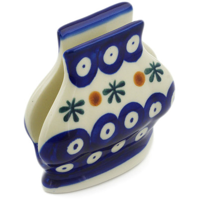 Polish Pottery Napkin Holder 3-inch Mosquito