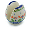 Polish Pottery Napkin Holder 3&quot; Spring Flowers