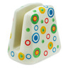 Polish Pottery Napkin Holder 4&quot; Retro Olives UNIKAT