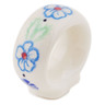 Polish Pottery Napkin Ring 2&quot; Sweet Day
