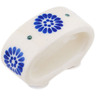 Polish Pottery Napkin Ring 3&quot; Maia