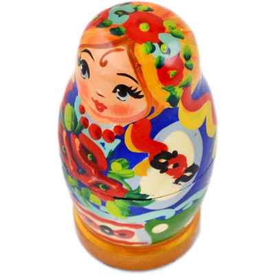 Wood Nesting Dolls 2&quot; Matryoshka