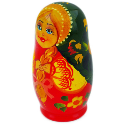 Wood Nesting Dolls 3&quot; Matryoshka