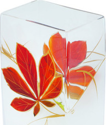 Orange Fall Glass