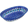 Polish Pottery Oval Bowl 6&quot; Beach At Sunset UNIKAT