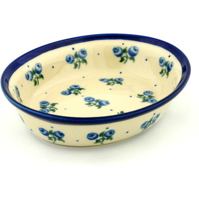 Polish Pottery Oval Bowl 6&quot;