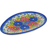 Polish Pottery Oval Platter 10&quot; Daydreams UNIKAT