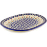 Polish Pottery Oval Platter 14"