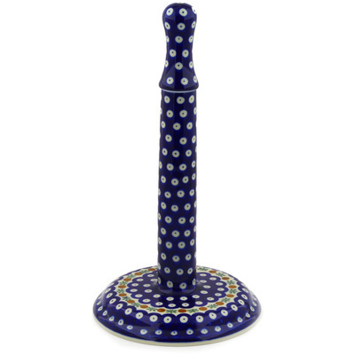 Polish Pottery Paper Towel Stand 13&quot; Mosquito