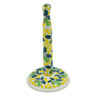 Polish Pottery Paper Towel Stand 13&quot; Pear Farm