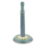 Polish Pottery Paper Towel Stand 13&quot; Spring Daffodils