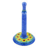Polish Pottery Paper Towel Stand 13&quot; Summer Sunnies UNIKAT
