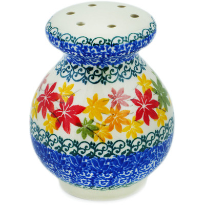 Polish Pottery Parmesan Shaker 4&quot; Fall Vibes