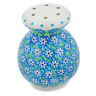 Polish Pottery Parmesan Shaker 4&quot; Lily Lovely