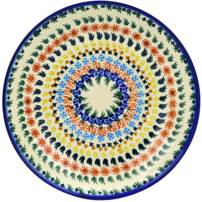 Polish Pottery Pasta Bowl 8&quot;