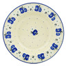 Polish Pottery Pasta Bowl 9" Daisy Crown