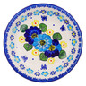 Polish Pottery Pasta Bowl 9&quot; Endless Summer UNIKAT